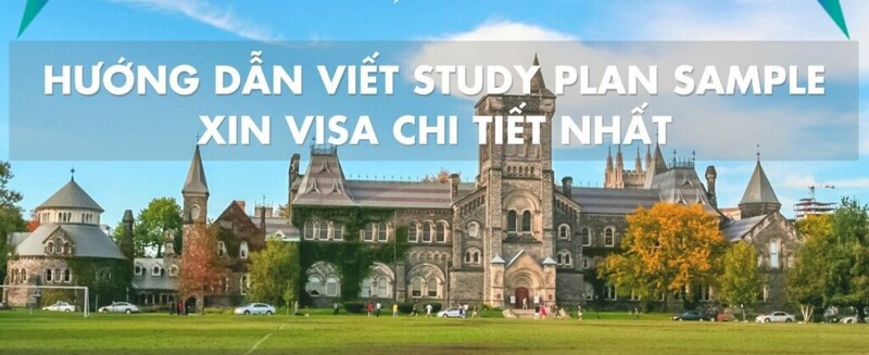 mẫu study plan du học canada